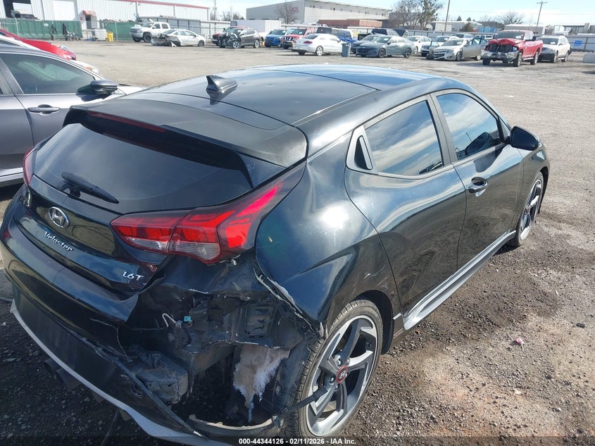 2019 Hyundai Veloster Turbo VIN: KMHTH6AB0KU009409 Lot: 44344126