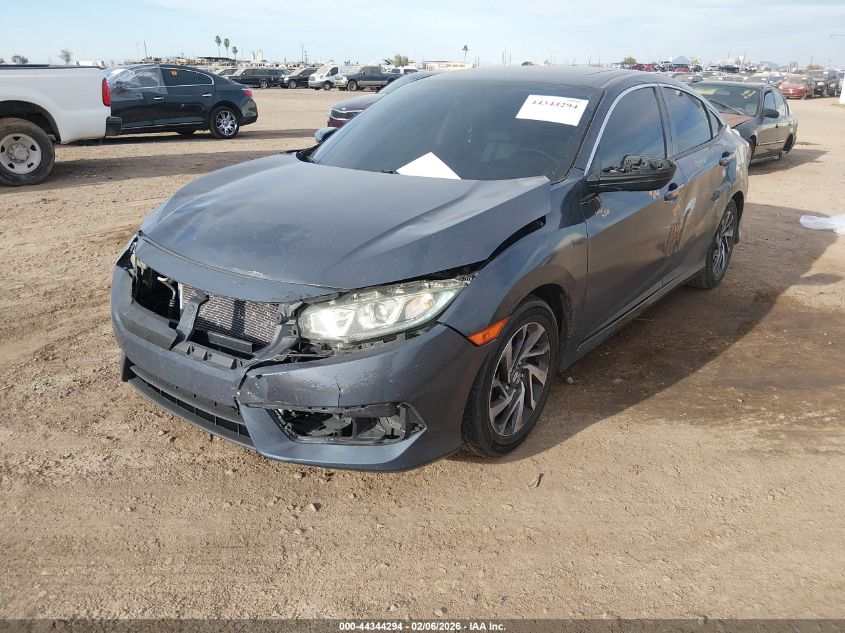 2018 Honda Civic Ex VIN: 2HGFC2F77JH584719 Lot: 44344294