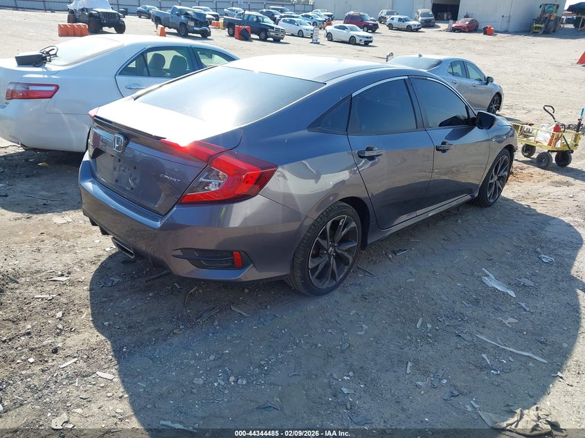 Vin: 19xfc2f81ke009729, lot: 44840939, honda civic sport 20194