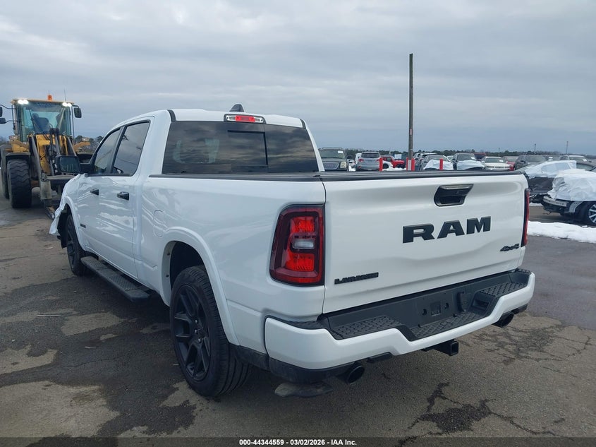 Vin: 1c6srfrp4sn630425, lot: 44841013, ram 1500 laramie  4x4 6'4 box 20253