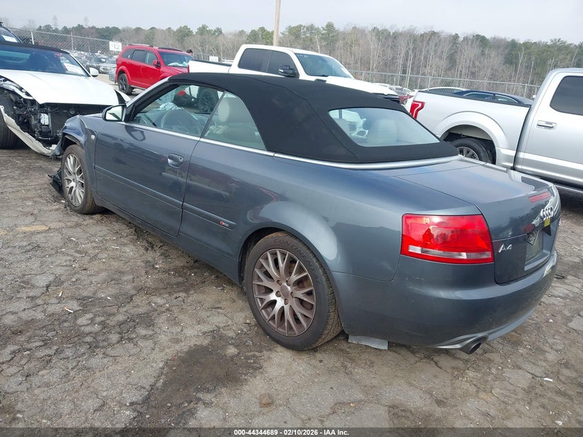 2009 Audi A4 2.0T Cabriolet
