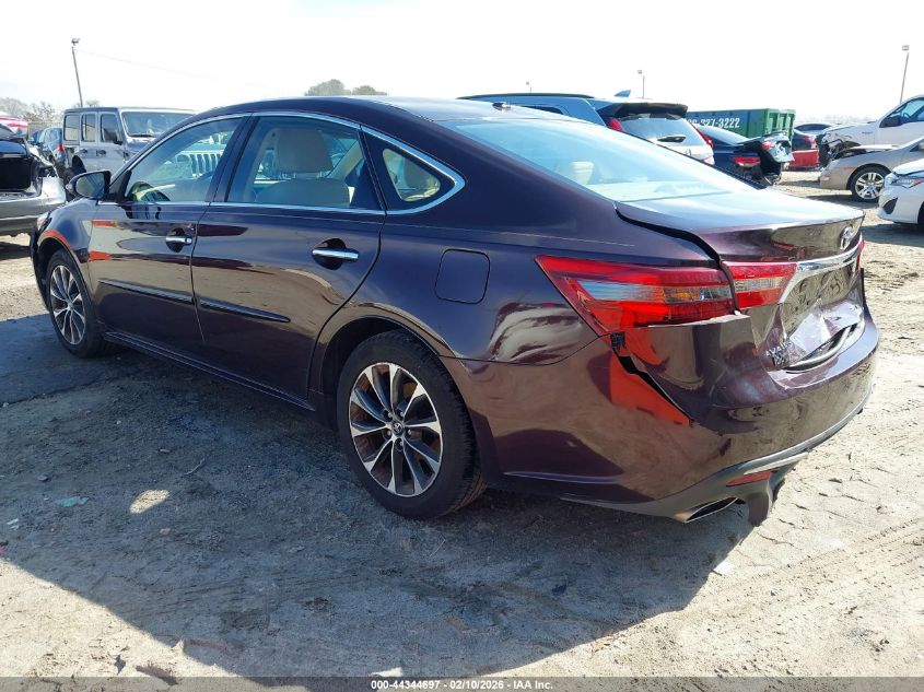 2016 Toyota Avalon Xle Premium