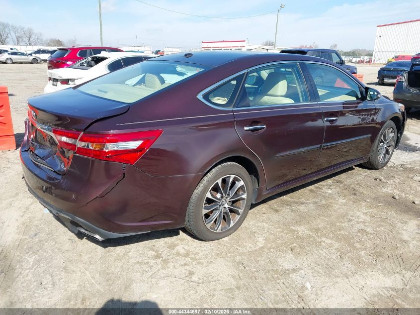 2016 Toyota Avalon Xle Premium