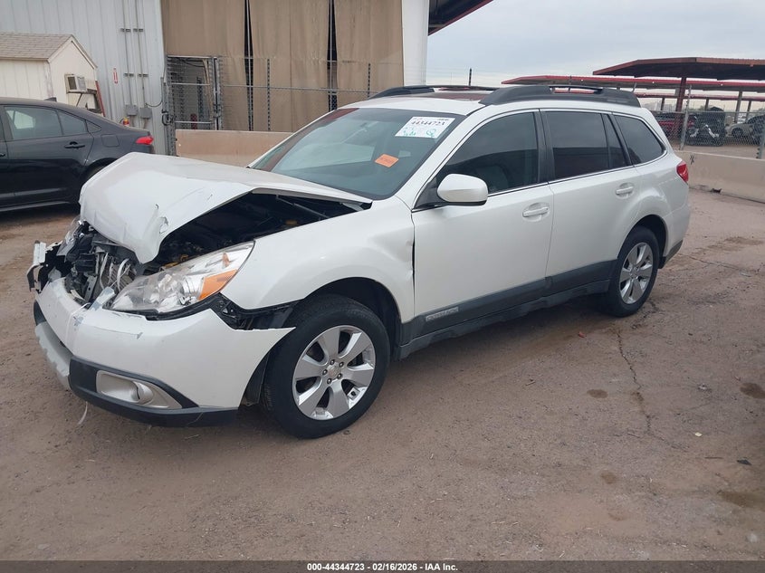 Vin: 4s4brbkc8a3354622, lot: 44841177, subaru outback 2.5i limited 20102