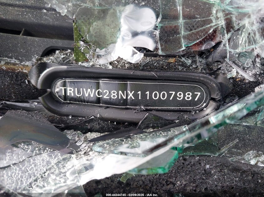 2001 Audi Tt VIN: TRUWC28NX11007987 Lot: 44344745