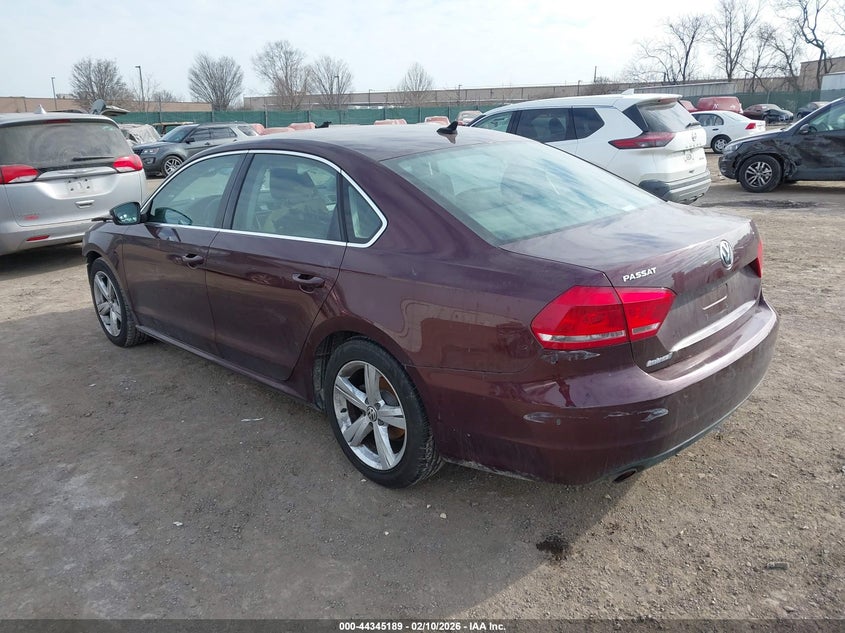 2014 Volkswagen Passat 2.5L Se