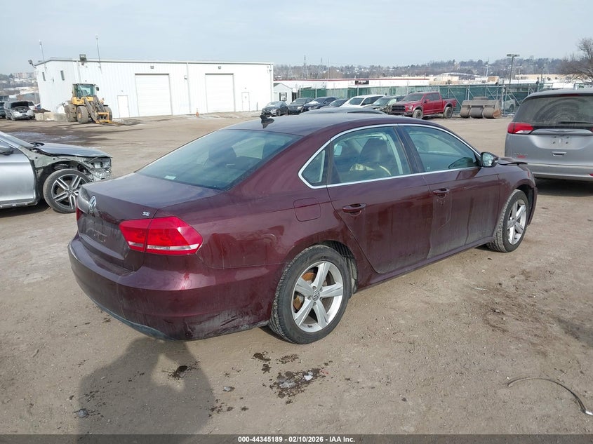 2014 Volkswagen Passat 2.5L Se