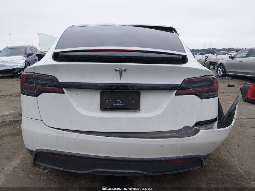 2022 Tesla Model X Dual Motor All-Wheel Drive VIN: 7SAXCAE51NF356436 Lot: 44345192