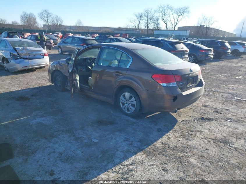 2011 Subaru Legacy 2.5I
