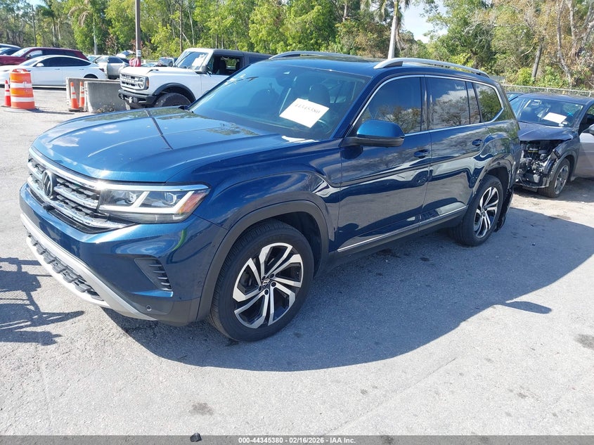 2021 Volkswagen Atlas 3.6L V6 Sel Premium