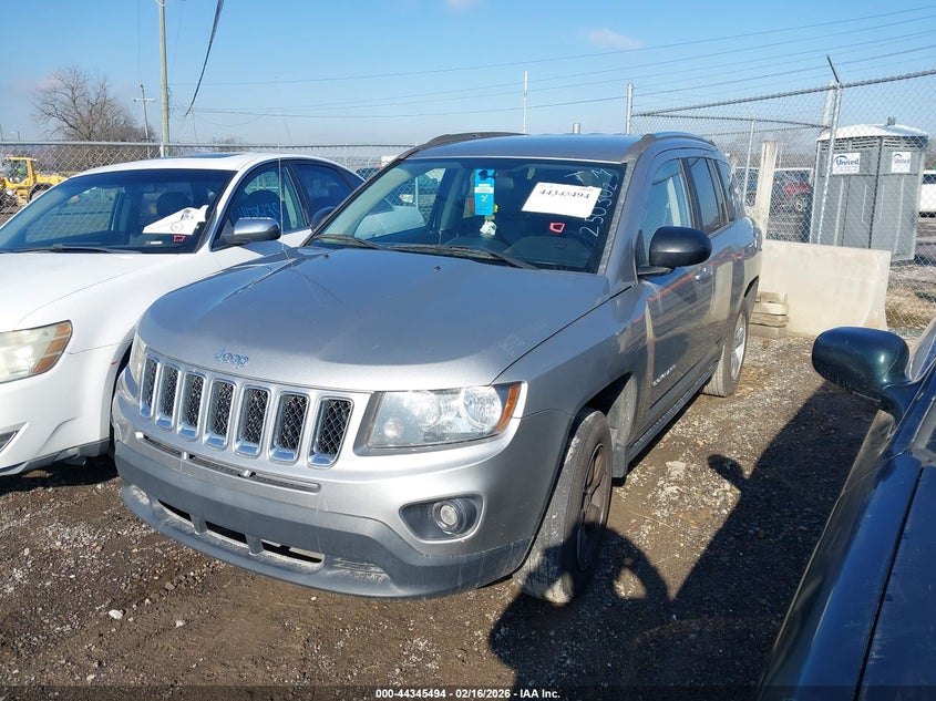 Vin: 1c4njcba9fd250302, lot: 44841948, jeep compass sport 20152