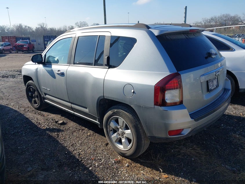 Vin: 1c4njcba9fd250302, lot: 44841948, jeep compass sport 20153