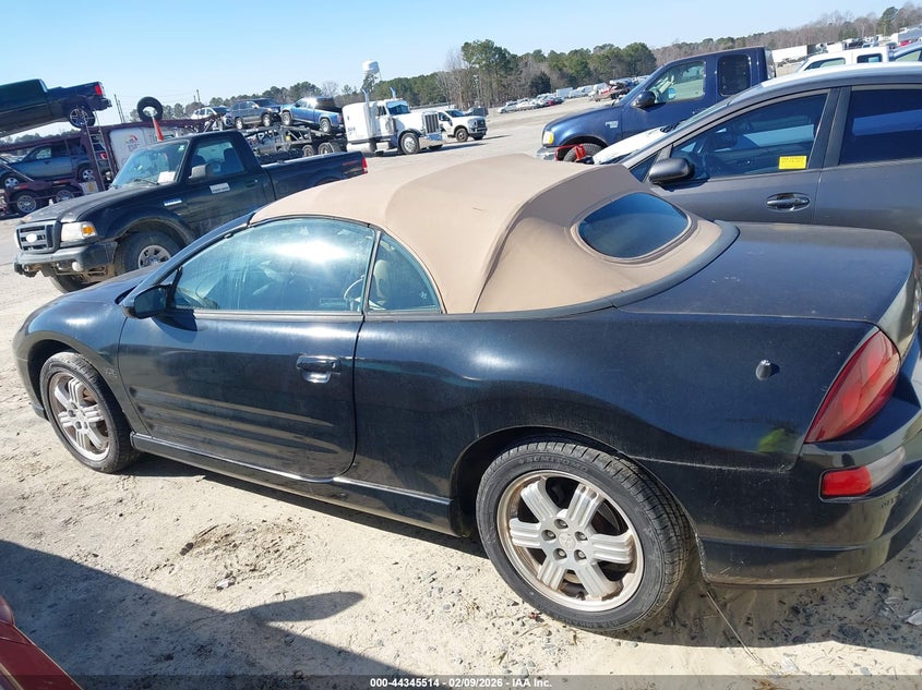 2001 Mitsubishi Eclipse Spyder Gt VIN: 4A3AE85H91E055891 Lot: 44345514