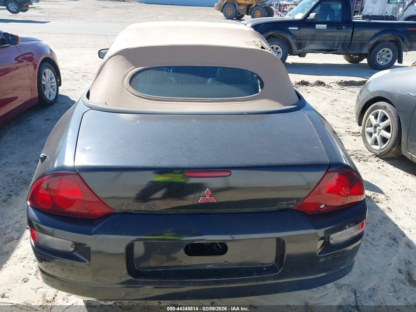 2001 Mitsubishi Eclipse Spyder Gt VIN: 4A3AE85H91E055891 Lot: 44345514