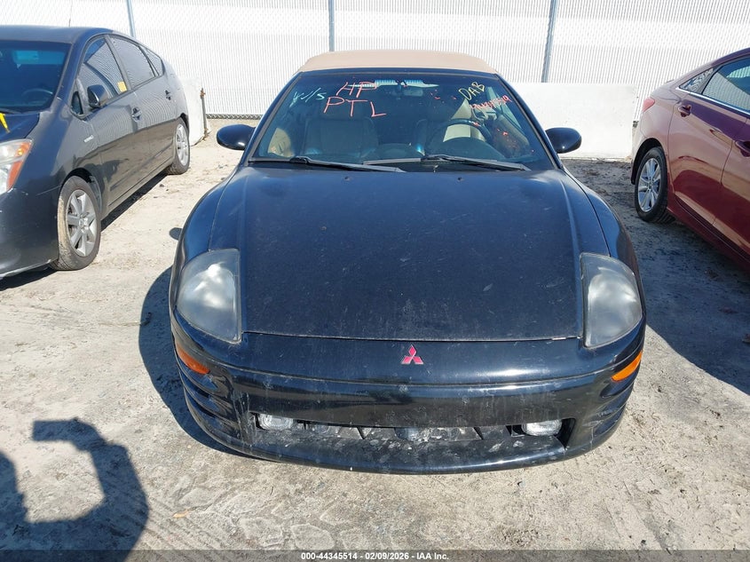 2001 Mitsubishi Eclipse Spyder Gt VIN: 4A3AE85H91E055891 Lot: 44345514
