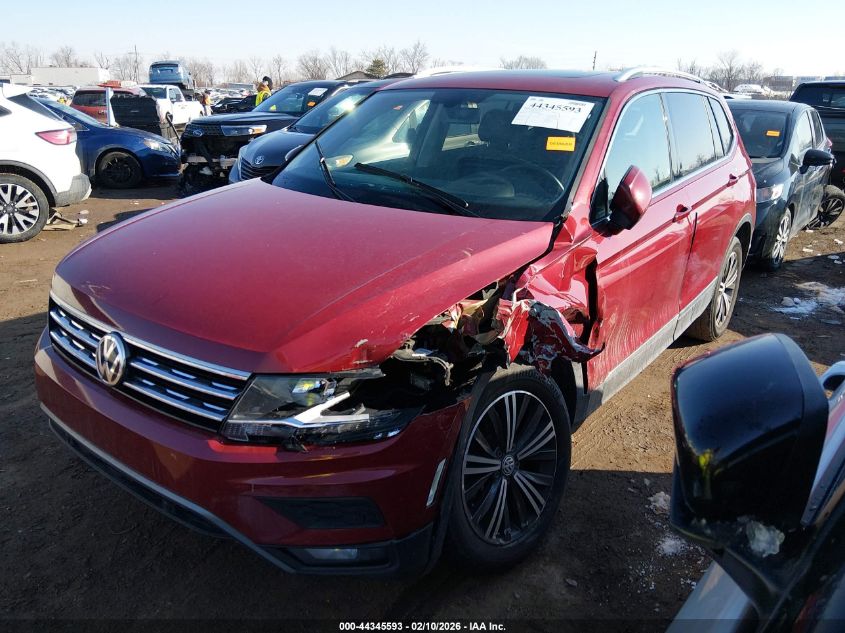 2019 Volkswagen Tiguan 2.0T Se/2.0T Sel/2.0T Sel R-Line/2.0T Sel R-Line Black