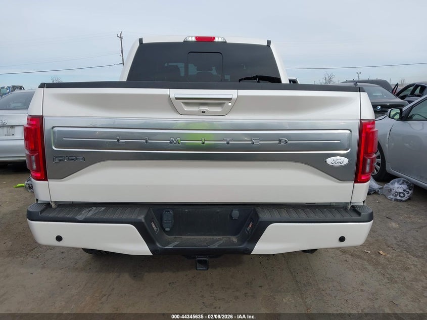 2017 Ford F-150 Limited VIN: 1FTEW1EGXHFC60088 Lot: 44345635
