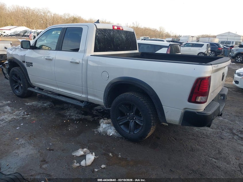 Vin: 1c6rr7gt7ns210653, lot: 44842094, ram 1500 classic warlock  4x4 6'4 box 20223