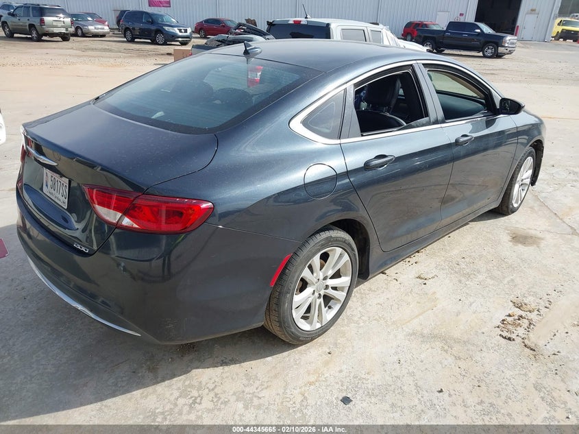 Vin: 1c3cccab4hn511395, lot: 44842119, chrysler 200 limited platinum 20174