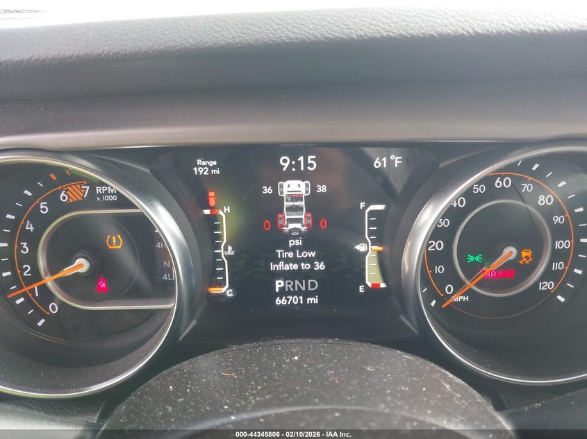 2020 Jeep Wrangler Unlimited Sport S 4X4 VIN: 1C4HJXDN6LW345193 Lot: 44345806