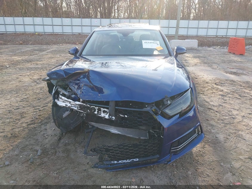 2017 Audi A4 2.0T Premium VIN: WAULNAF44HN036820 Lot: 44345922