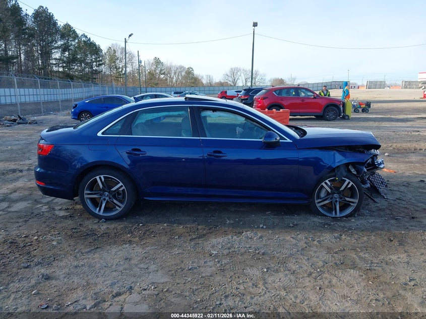 2017 Audi A4 2.0T Premium VIN: WAULNAF44HN036820 Lot: 44345922
