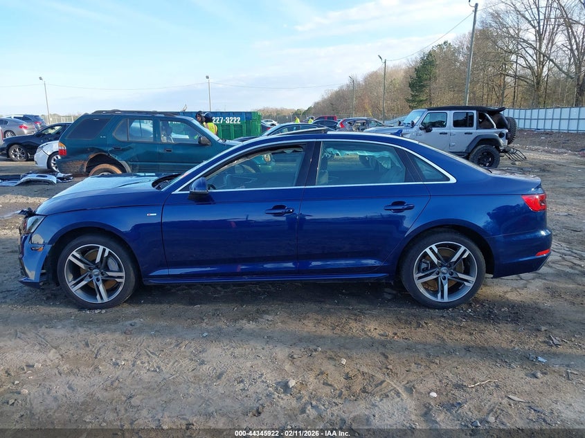 2017 Audi A4 2.0T Premium VIN: WAULNAF44HN036820 Lot: 44345922