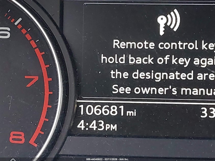 2017 Audi A4 2.0T Premium VIN: WAULNAF44HN036820 Lot: 44345922