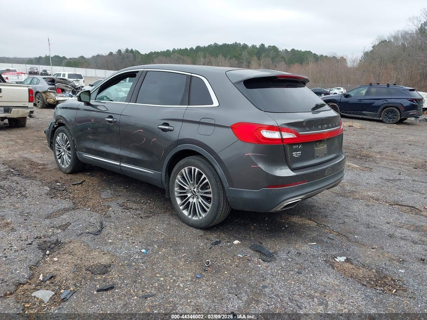 2018 Lincoln Mkx Reserve