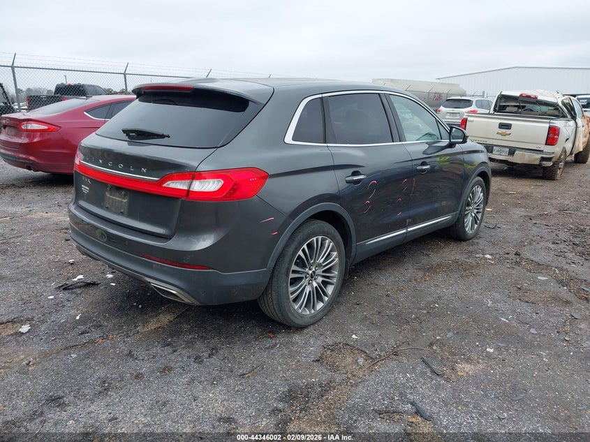 2018 Lincoln Mkx Reserve