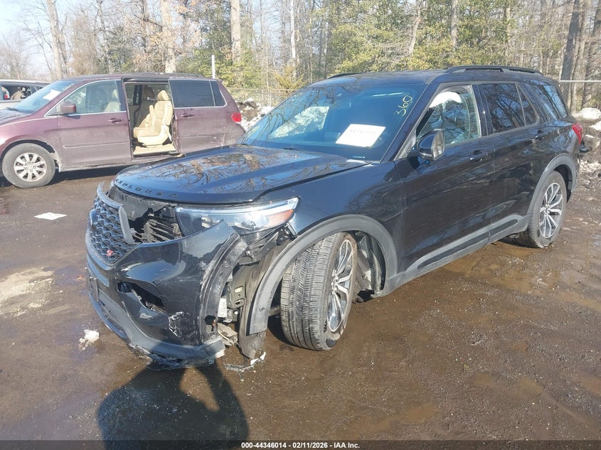 Vin: 1fm5k8gc5lgc95960, lot: 44842468, ford explorer st 20202