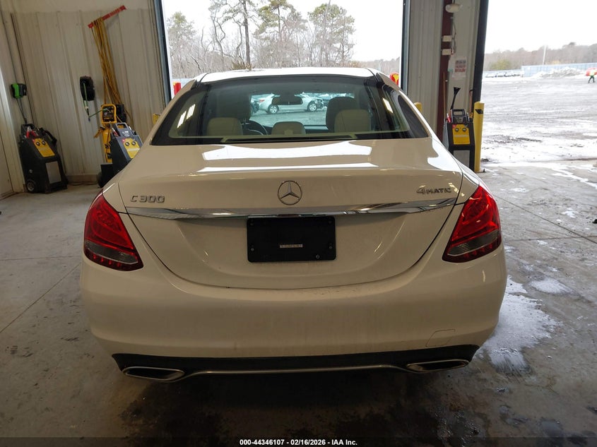 2017 Mercedes-Benz C 300 4Matic VIN: 55SWF4KB1HU227739 Lot: 44346107