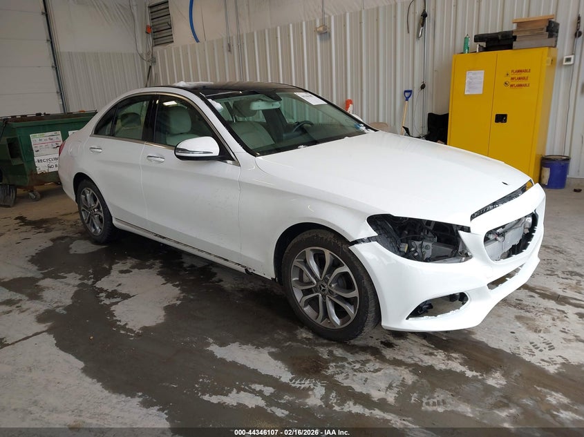 55SWF4KB1HU227739 2017 Mercedes-Benz C 300 4Matic auction photo 1