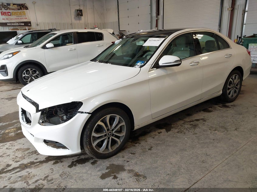2017 MERCEDES-BENZ C 300 auction photo 2