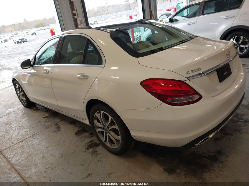 2017 MERCEDES-BENZ C 300 auction photo 3