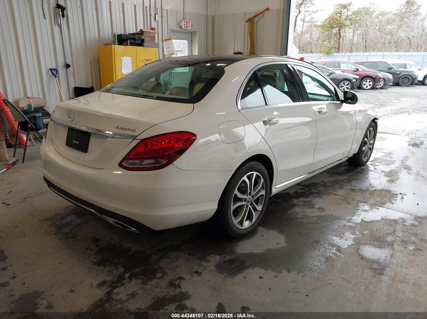 2017 MERCEDES-BENZ C 300 auction photo 4