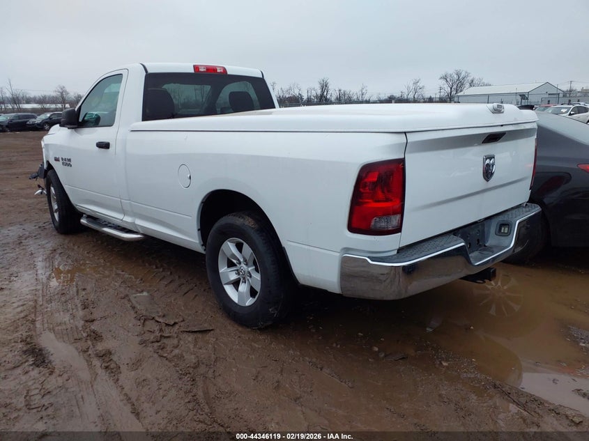 Vin: 3c6jr6dt4dg591458, lot: 44842573, ram 1500 tradesman 20133