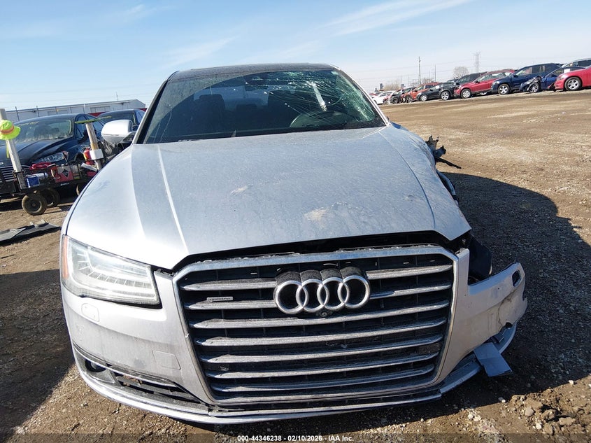 2016 Audi A8 L 3.0T VIN: WAU34AFD4GN001552 Lot: 44346238
