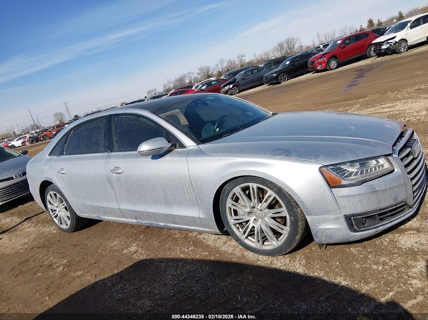 2016 Audi A8 L 3.0T VIN: WAU34AFD4GN001552 Lot: 44346238