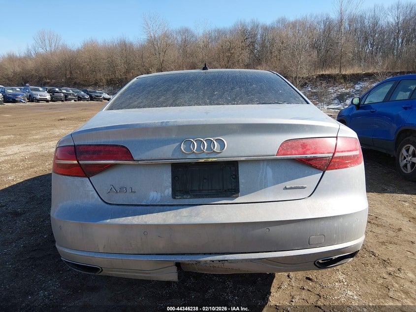 2016 Audi A8 L 3.0T VIN: WAU34AFD4GN001552 Lot: 44346238