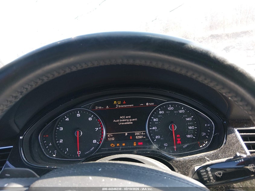 2016 Audi A8 L 3.0T VIN: WAU34AFD4GN001552 Lot: 44346238