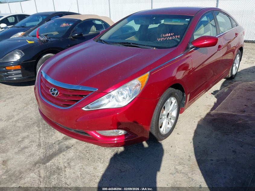 Vin: 5npeb4acxdh734119, lot: 44842848, hyundai sonata gls 20132