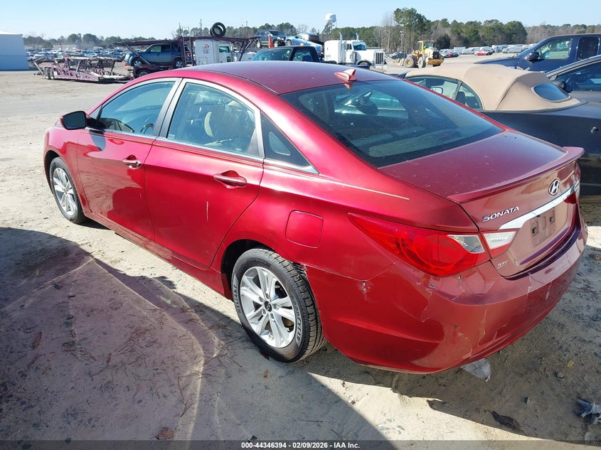 Vin: 5npeb4acxdh734119, lot: 44842848, hyundai sonata gls 20133