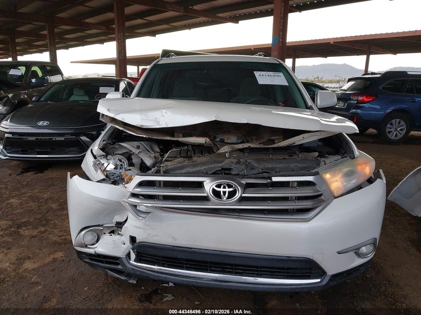 2013 Toyota Highlander Base Plus V6 VIN: 5TDZK3EHXDS105875 Lot: 44346496