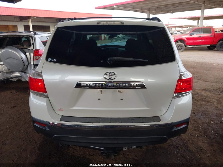 2013 Toyota Highlander Base Plus V6 VIN: 5TDZK3EHXDS105875 Lot: 44346496