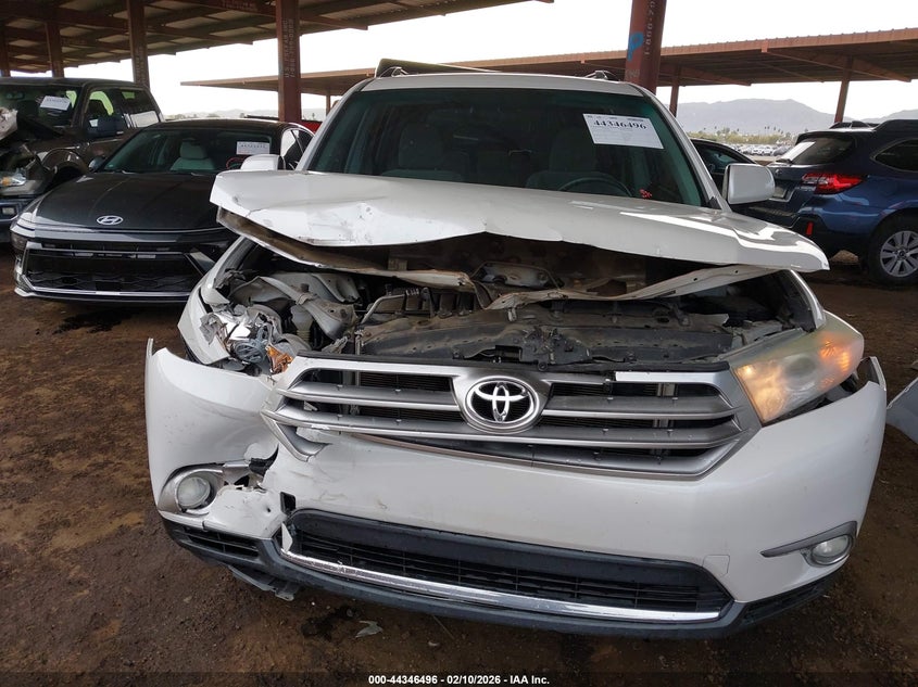 2013 Toyota Highlander Base Plus V6 VIN: 5TDZK3EHXDS105875 Lot: 44346496