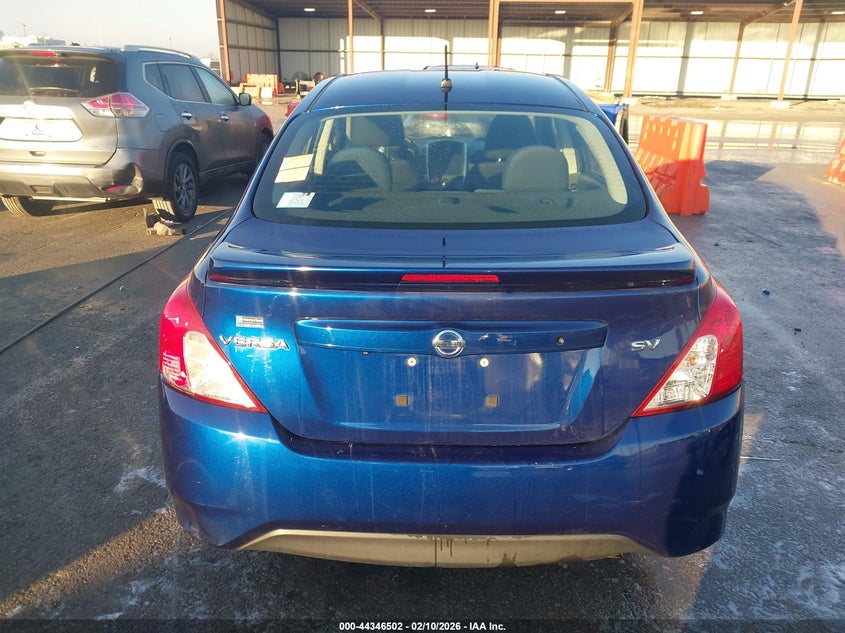 2019 Nissan Versa 1.6 Sv VIN: 3N1CN7AP7KL856620 Lot: 44346502