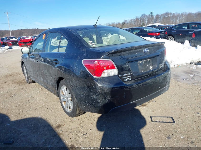 2016 Subaru Impreza 2.0I Premium
