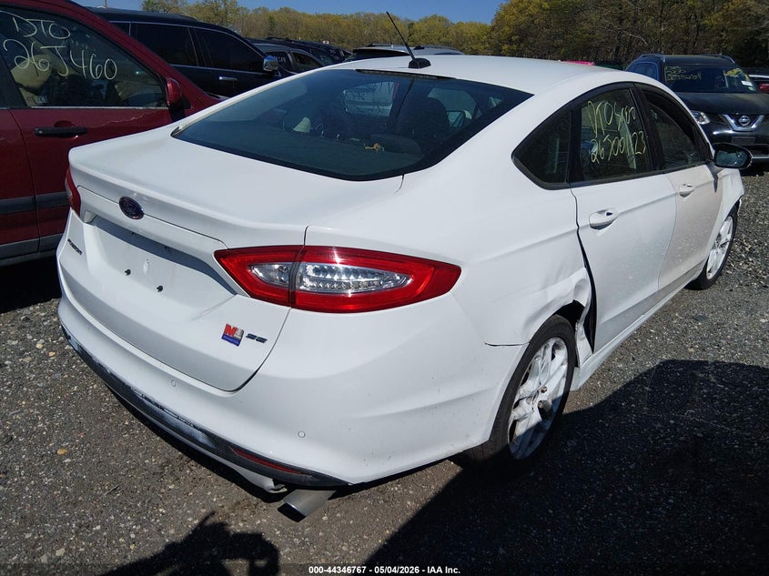 Vin: 3fa6p0h70er353083, lot: 44843220, ford fusion se 20144