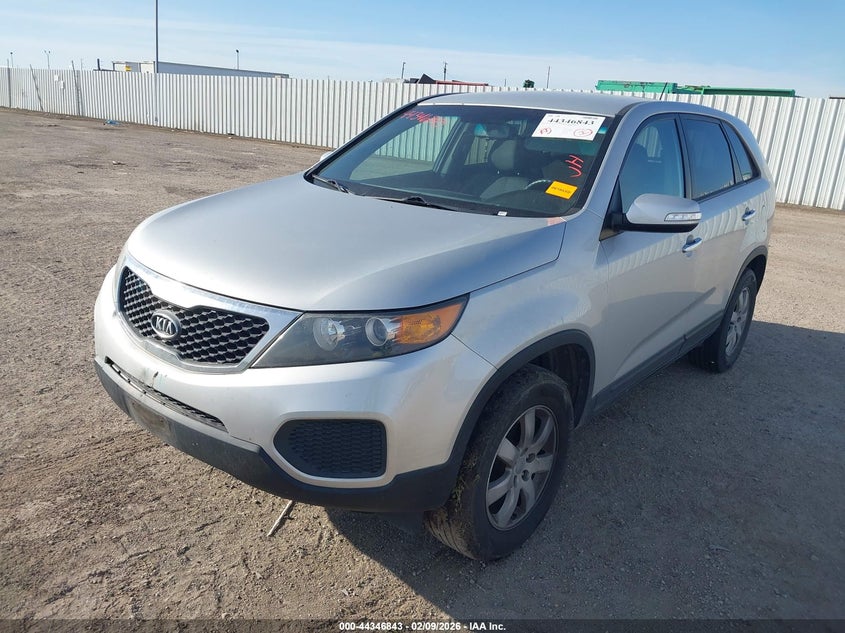 Vin: 5xykt4a17dg351163, lot: 44843297, kia sorento lx 20132